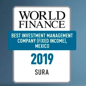  SURA Investment Management has been awarded by the 2019